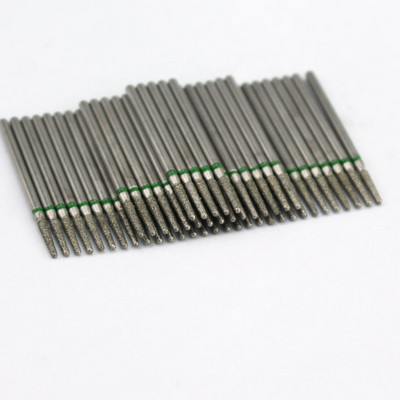 50 buc/pachet Seturi de burghie rotative pentru unghii cu diamante Freze electrice pentru manichiură Accesoriu pentru curățarea unghiilor Îndepărtarea pielii moarte