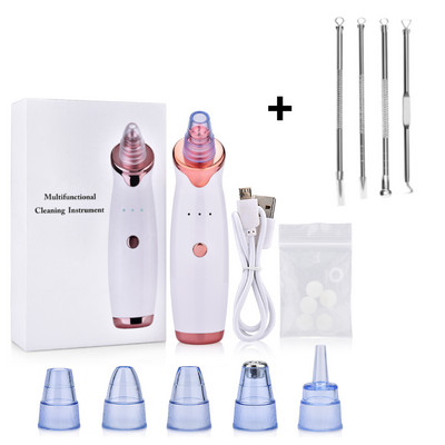 Mitesszer eltávolító porszívó pórustisztító arctisztító kefe Ance pattanás fekete pontok kivonó nano arcpermetező gőzölő