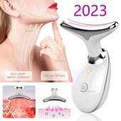 Dispozitive de lifting facial 9 în 1 EMS RF Microcurent pentru întinerirea pielii Masaj facial Terapie cu lumină Aparat anti-îmbătrânire de înfrumusețare a ridurilor