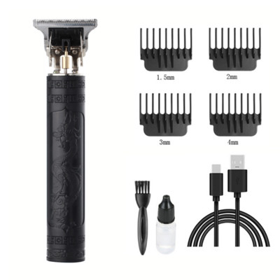 T9 Aparat za šišanje Profesionalni električni brijač Aparat za šišanje Aparat za šišanje 0 mm muški USB punjivi trimer za muškarce