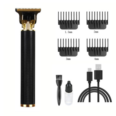T9 Aparat za šišanje Profesionalni električni brijač Aparat za šišanje Aparat za šišanje 0 mm muški USB punjivi trimer za muškarce