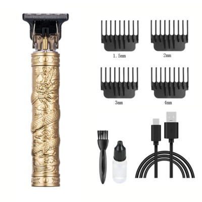 T9 Aparat za šišanje Profesionalni električni brijač Aparat za šišanje Aparat za šišanje 0 mm muški USB punjivi trimer za muškarce