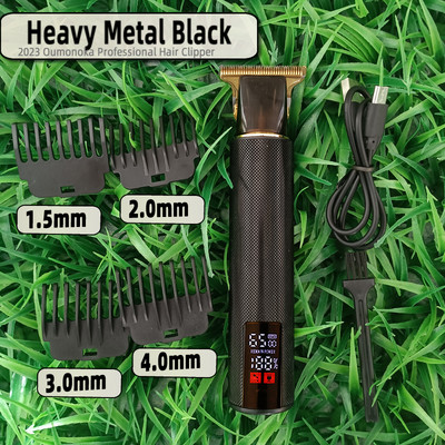 Punjivi muški električni brijač Brijač Mašina za šišanje Trimer za bradu Muški električni brijač za muškarce Kosilica Stroj za šišanje