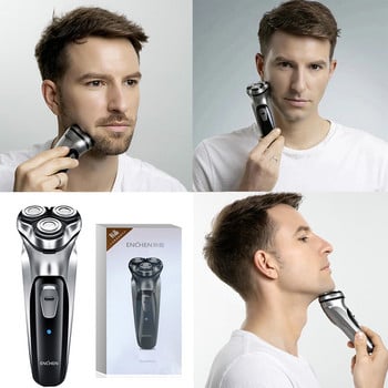 ENCHEN BlackStone Face Shaver For Men Акумулаторна 3D плаваща електрическа машина за бръснене Тример за брада