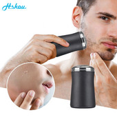 Mini USB barzdaskutė Vyriška įkraunama nešiojama skutimosi mašina Vyriška elektrinė žoliapjovė Vyriška barzda Asmens priežiūros prietaisai Pradžia