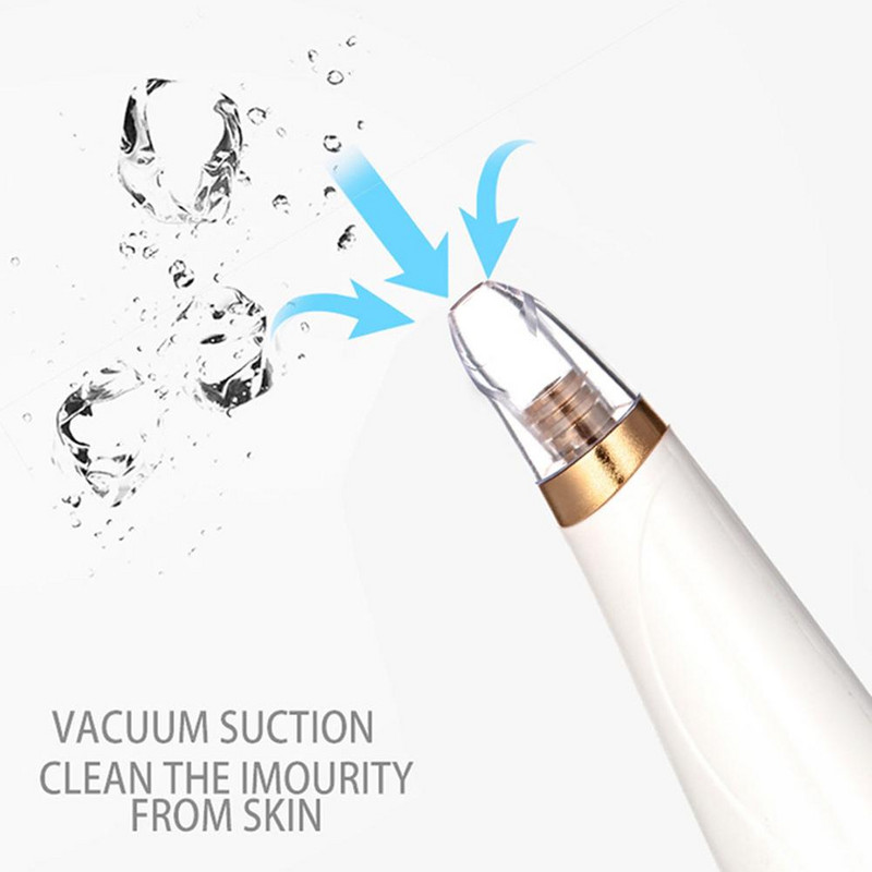 3-u-1 Alat za uklanjanje prištića Prijenosni električni uređaj za čišćenje lica Beauty Massager Njega kože za pore Akne Miteseri Crne točkice