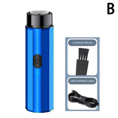 Mini električni brijač za muškarce Prijenosni električni brijač Nož za bradu USB punjenje Muški aparati za brijanje Lice Tijelo Brijač Stroj za brijanje
