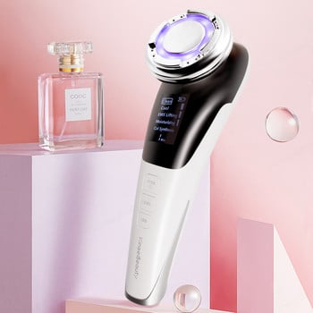 EMS Facial Massager LED Light therapy Sonic Vibration Αφαίρεση ρυτίδων Σύσφιξη δέρματος Hot Cool Θεραπεία Περιποίηση δέρματος Συσκευή ομορφιάς