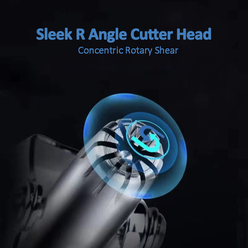 1vnt nosies kirpimo mašinėlė vyrams Nešiojama nerūdijančio plieno rankinė kirpimo mašinėlė skustuvui Plaunama nosies ausų kirpimo mašinėlė profesionalios žirklės