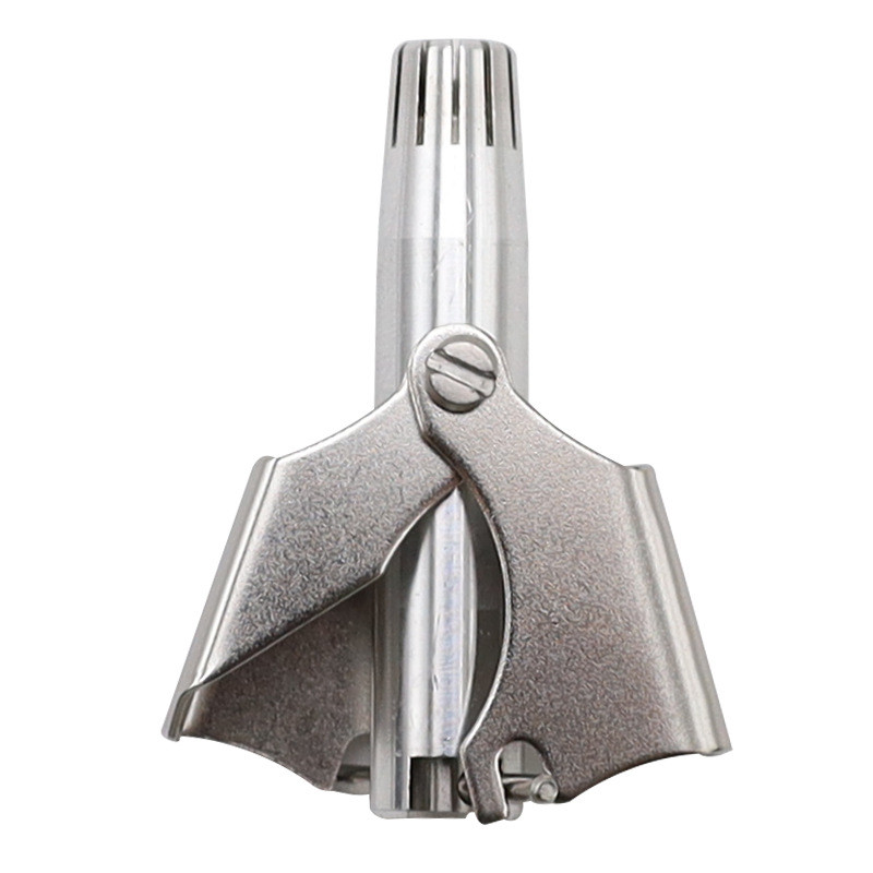 1vnt nosies kirpimo mašinėlė vyrams Nešiojama nerūdijančio plieno rankinė kirpimo mašinėlė skustuvui Plaunama nosies ausų kirpimo mašinėlė profesionalios žirklės