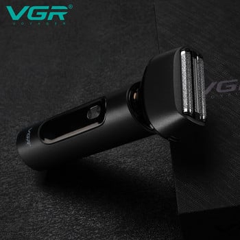 VGR Electric Shaver Beard Trimmer Shaving Machine for Men Razor Professional Electric Rechargeable IPX7 Washable V-381