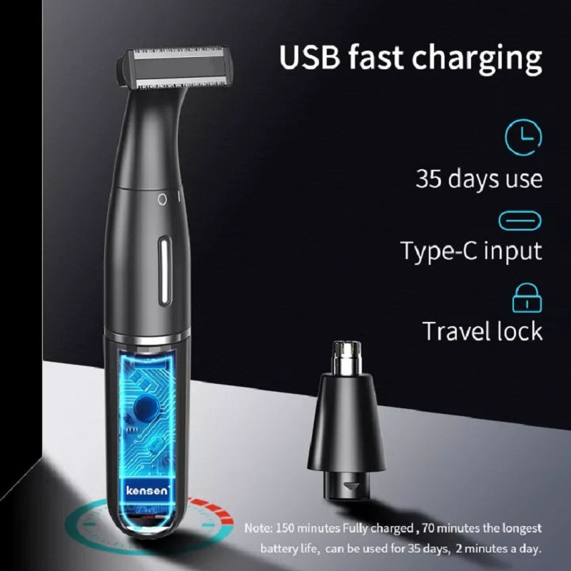 Ηλεκτρική Ξυριστική μηχανή ανδρικής κουρευτικής τρίχας βουβωνικής χώρας Ξυριστική μηχανή μπικίνι με επαναφορτιζόμενη ξυριστική μηχανή κουρευτικής κουρευτικής ξυριστικής μηχανής