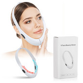 EMS Facial Lifting Device LED Photon Therapy V arc karcsúsító vibrációs masszírozó dupla álla V vonal emelő öv cellulit eszköz