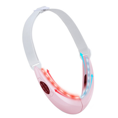 EMS Facial Lifting Device LED Photon Therapy V arc karcsúsító vibrációs masszírozó dupla álla V vonal emelő öv cellulit eszköz