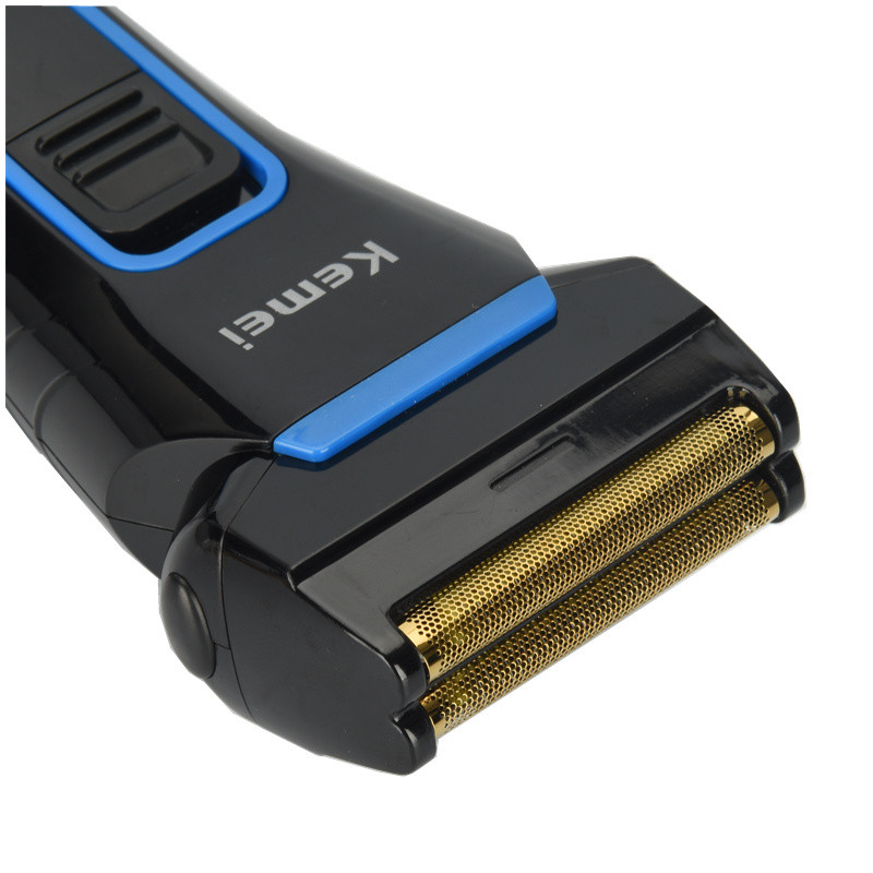 KEMEI Električni brijač za muškarce s 2 oštrice, punjivi Brijač Brijač Trimer Glave za brijanje brade Profesionalni alati za brijanje D45