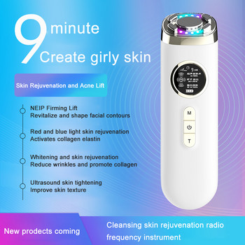 RF Lifting Facial Massager for Skin Care Radiofrequency EMS Microcurrent Wrinkle Remover Lift Skincare Face Massage Beauty Tool