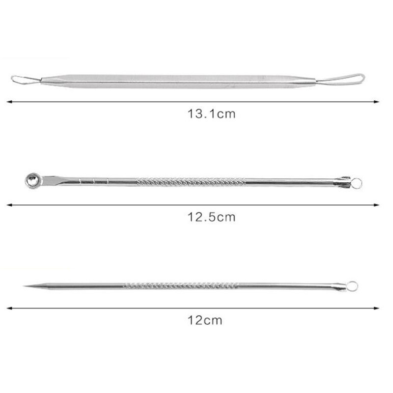 3 tk/1 tk roostevabast terasest eemaldaja mustpeade eemaldaja nõelte täppide puhastusvahend akne plekkide eemaldaja nõelad musta täpi pooride puhastaja