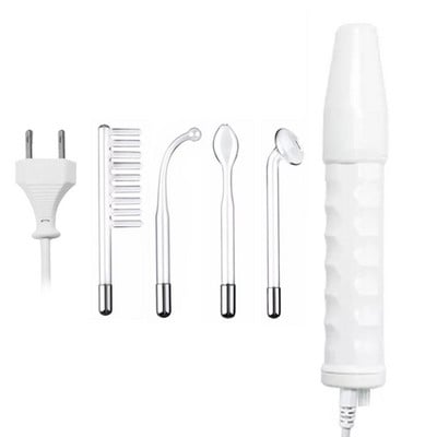 4u1 štapić s visokofrekventnom elektrodom s neonskom cijevi za elektroterapiju Instrument Stakleni alat Ozon Spa Remover Spot Acne Spot Home Beauty H1A3