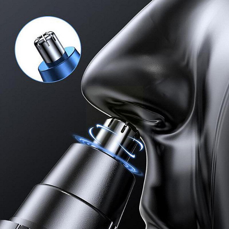 Elektromos orrszőrvágó férfiaknak orrszőr tisztító női orrszőr olló W8A8