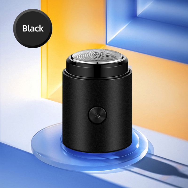 Mini-Shave prijenosni električni brijač za muškarce mokro i suho mini brijač s jednim gumbom Električna nadogradnja punjiva putna električna brijača