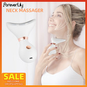 V Arc Nyak Lifting Masszírozó Melegítő Nyak Arc Beauty Essence Importer LED Foton Fiatalítás Csökkenti Dupla álla Arc Karcsúbb