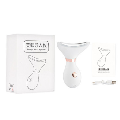 V Arc Nyak Lifting Masszírozó Melegítő Nyak Arc Beauty Essence Importer LED Foton Fiatalítás Csökkenti Dupla álla Arc Karcsúbb