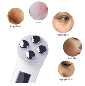 5-ΣΕ-1 RF ραδιοσυχνοτήτων EMS Electroporation LED Photon Beauty Device Skin Lifting Tighten Αντιρυτιδικό Skin Care Face Massager