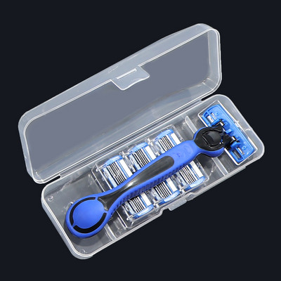 6-slojna oštrica Sigurnosna britva Fusion 6 Proglide ravni brijač za muškarce Ručni aparat za brijanje s oštricama Brijanje brade Shavette