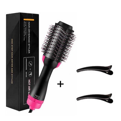 Στεγνωτήρας μαλλιών Hot Air Brush Styler and Volumizer Women Multifunctional Hair Straightener Curler One Step Ηλεκτρική βούρτσα πιστολάκι