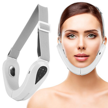 EMS Facial Massager V-Line Lift Up Ζώνη Κόκκινο μπλε φως Αδυνάτισμα προσώπου Δόνηση Συσκευή ανύψωσης προσώπου μασάζ Μείωση διπλού πηγουνιού