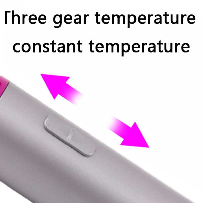 Plaukų suktukas garbanojimo geležies plaukų džiovintuvo šepetėlis 5 viename elektrinis pūstuvas karštomis šukomis plaukų tiesinimo įrankio nuimamas rinkinys