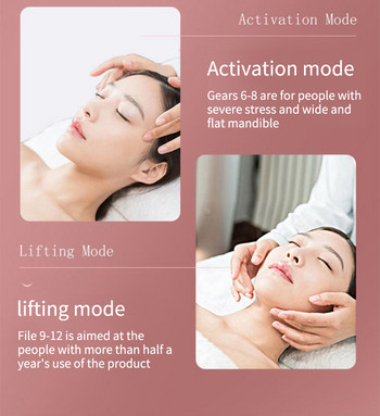 Νέο V-σχήμα V Facial Massager V-Line Up Lift Belt Facial Lifting Machine LED Photon Therapy Vibration Massage Double Chin Reducer