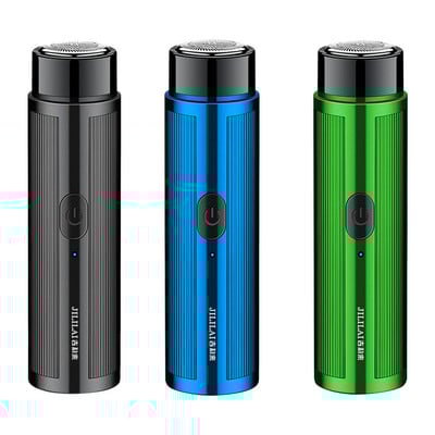 Mini putni električni brijači, punjivi, rotirajući s indikatorom punjenja Trimer za bradu za automobile, ured, muškarce, žene, lica