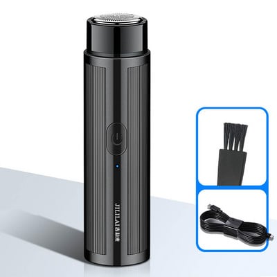 Mini putni električni brijači, punjivi, rotirajući s indikatorom punjenja Trimer za bradu za automobile, ured, muškarce, žene, lica