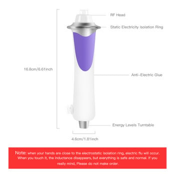 Face Beauty Pen RF Mesotherapy Microcurrent Skin Tightening Face Lifting Ραδιοσυχνότητα Αντιρυτιδική θεραπεία με κόκκινο φως Περιποίηση δέρματος