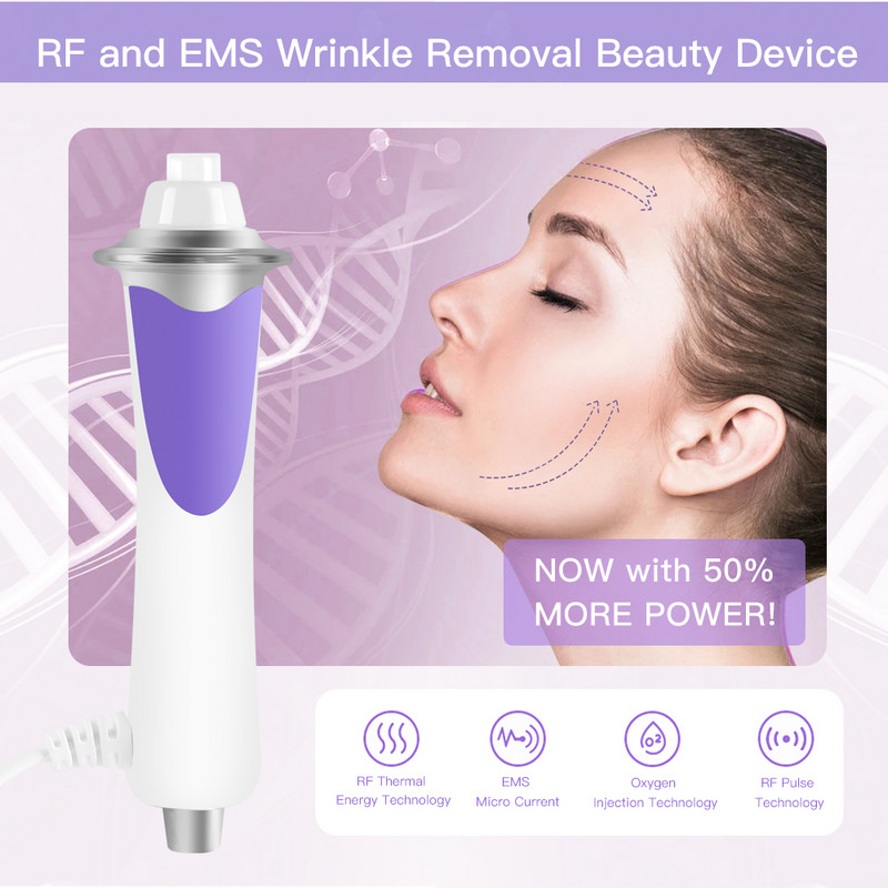 Face Beauty Pen RF mezoterápia mikroáramú bőrfeszesítő arc lifting rádiófrekvenciás ránctalanító vörös fényterápiás bőrápoló