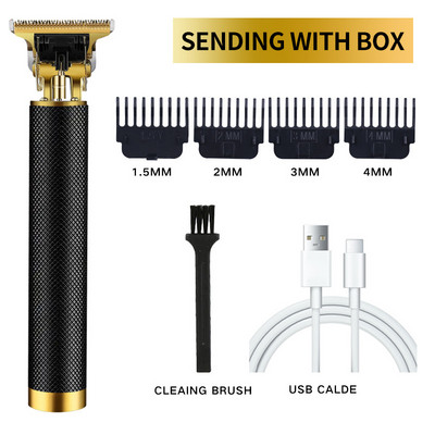 Finishing Fading Blending Professional Hair Trimmer for Men Pro Beard Trimmer Electric Hair Clipper Μηχάνημα κοπής μαλλιών λιθίου