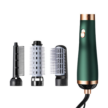 2021 Нова дамска четка за сешоар за коса Styler Лека 3 в 1 йонна четка за горещ въздух Четка за сешоар RU склад Инструмент за оформяне на коса