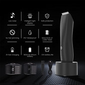 Profesionalni aparat za šišanje Punjivi trimer za bradu Stroj za šišanje Električni brijač za brijanje dlačica na tijelu Sigurnosni brijač