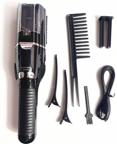 Hajtöredezett hajvágó töltés Professzionális hajvágó sima végek vágó vágógép Beauty Set táska termék Dual 1/4"1/8