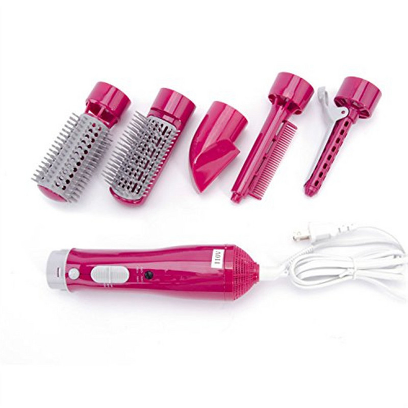 Perie electrică rotativă pentru îndreptarea părului Perie cu aer cald Ondulator de păr Perie pentru uscător de păr Pieptene cu aer fierbinte Pieptene cu ioni negativi