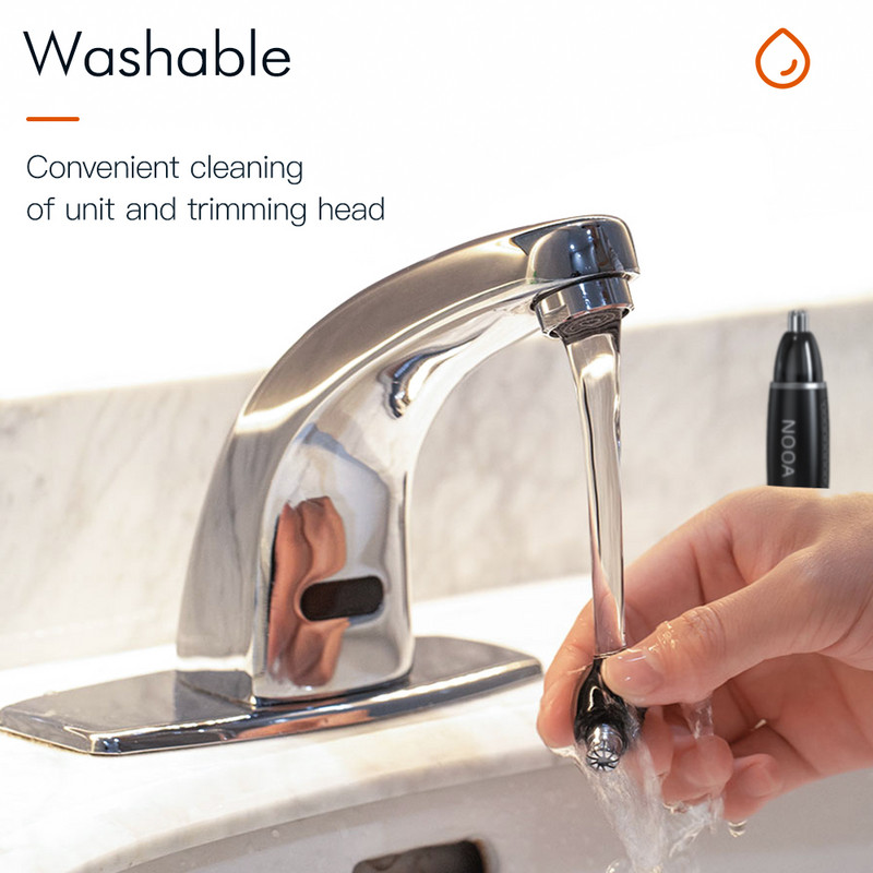 4 IN 1 orr hajvágó férfiaknak hajvágó szőrszálakat vág az orrhoz Orrvágó orrfújáshoz orr- és fülvágó