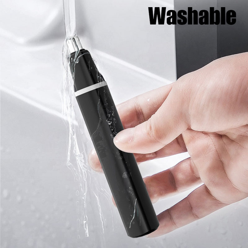 Elektrinis nosies plaukų kirpimo skustuvas Nešiojamas nosies plaukų skutimosi USB įkraunamas antakių šalinimo skustuvas vyrams veido priežiūrai