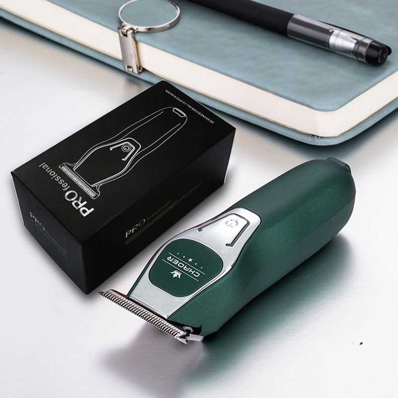 Erőteljes professzionális férfi hajvágó 0 MM T penge elektromos nyíró Újratölthető borbély hajvágó gép szakállvágó borotva