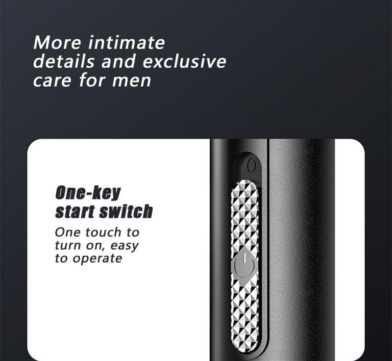 Električni trimer za dlačice u nosu 3D plutajući USB punjivi trimer Multi-kinetički potpuno automatski šišač za uši Čisti trimer za brijanje