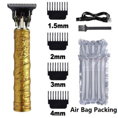 T9 hajvágó professzionális elektromos hajvágó férfiaknak 0 mm-es fodrász hajvágó gép vezeték nélküli szakállborotva