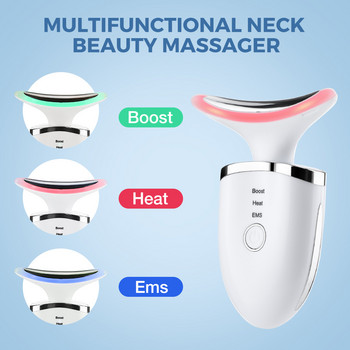 Ms.Dear V Line Face Neck Lifting Machine EMS Microcurrent Photon Therapy Beauty Device Anti Wrinkle Remove Double Chin Massager