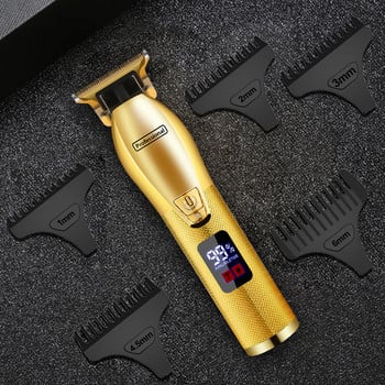 2023 T9 USB Hair Clipper Professional Electric Trimmer Barber Shaver Trimmer Beard 0mm Ανδρική μηχανή κοπής μαλλιών για άνδρες