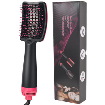 Νέα βούρτσα για στεγνωτήρα μαλλιών Brosse Soufflante Cheveux Hairdryer Brush 2 σε 1 Στεγνωτήρας μαλλιών & Volumizer Salon Hot Air Comb Hot Comb Brush