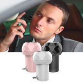 Hordozható borotva borotva telefon töltő USB töltés kék fényű telefon borotvák férfiaknak C típusú Micro USB iPhone készülékekhez